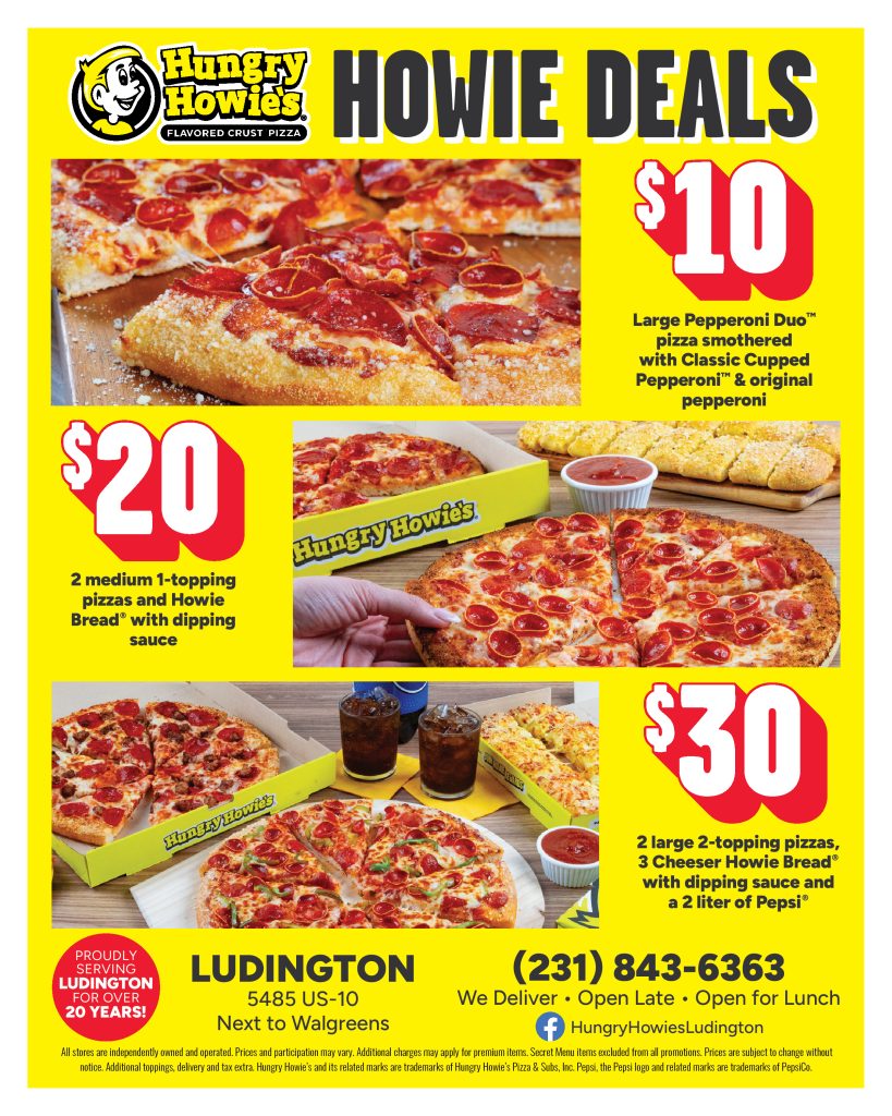 2025 Hungry Howie's Food Guide