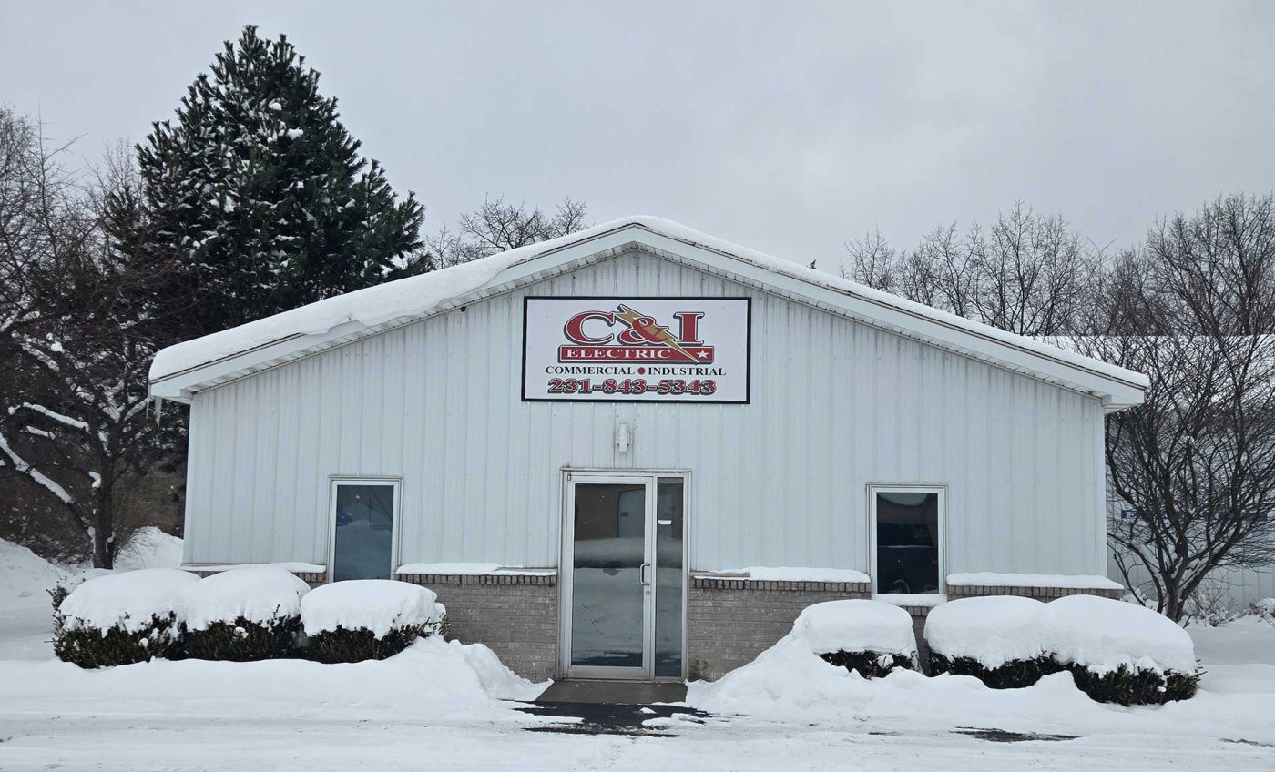 C & I Electric Ludington, Michigan. Building exterior.